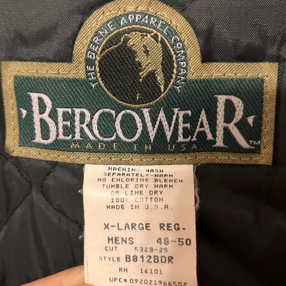 Bercowear insulated coveralls size XL Reg w/Elastic Straps - Picture 7 of 8